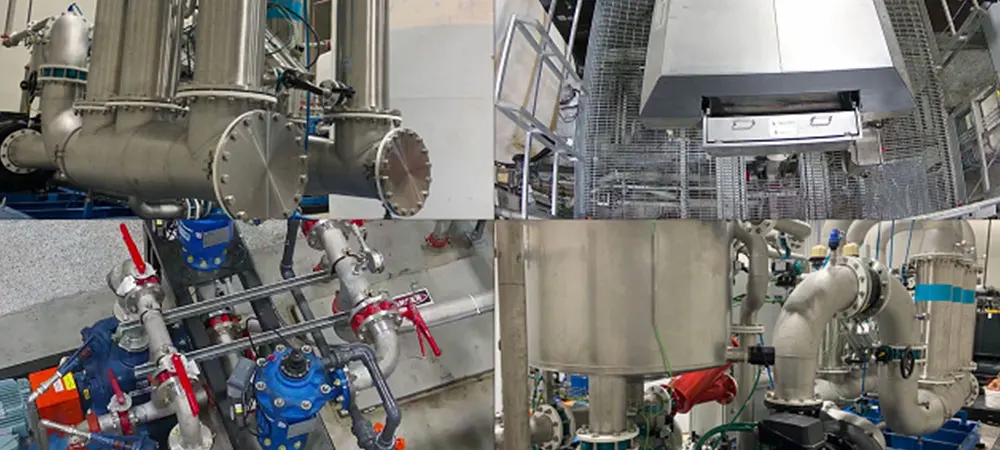 Wastewater treatment generator.